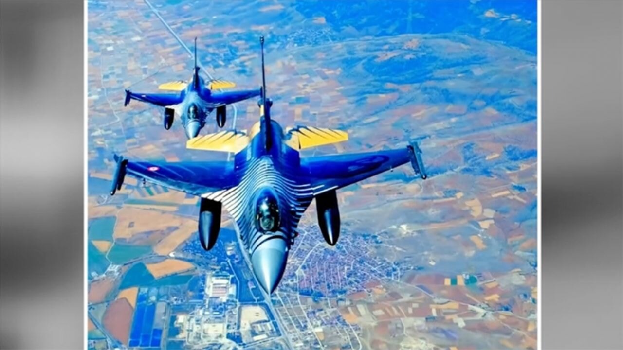 SOLOTÜRK, havada iki yakıt ikmali yaparak Polonya'ya ulaştı