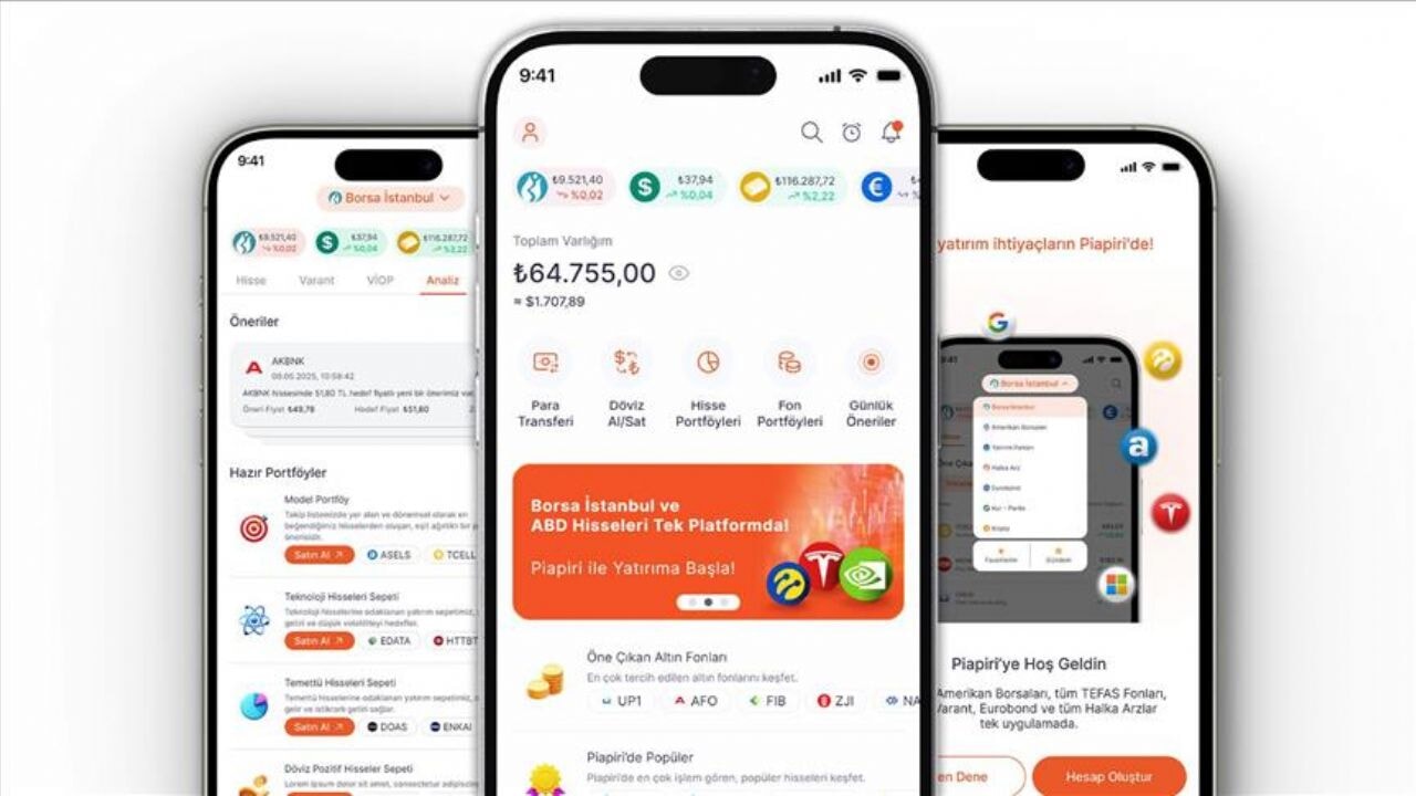 Piapiri, yurt içi ve yurt dışı işlemlerini tek platformda sunuyor