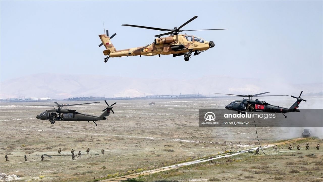 Anadolu-2025 Özel Kuvvet Tatbikatı devam ediyor