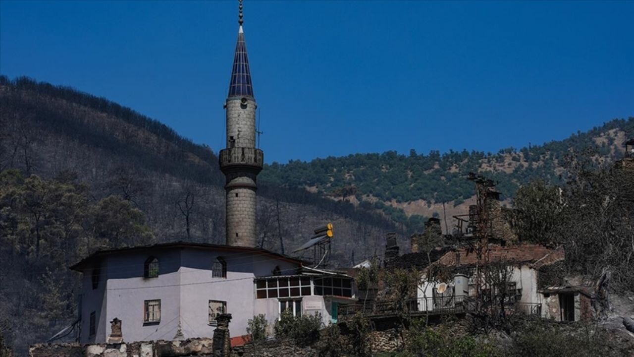 İzmir Ödemiş'teki orman yangını mahalleyi 'hayalet köy'e dönüştürdü