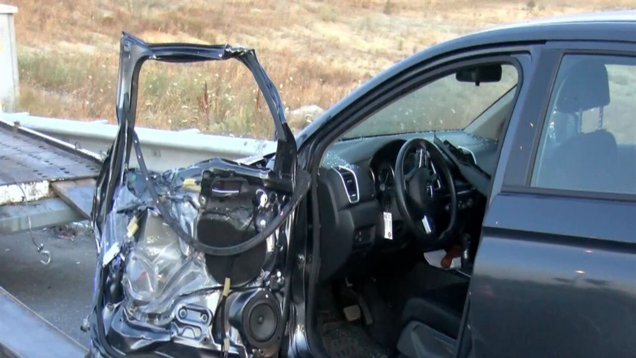 Emniyet şeridinde kaza: 1 ölü