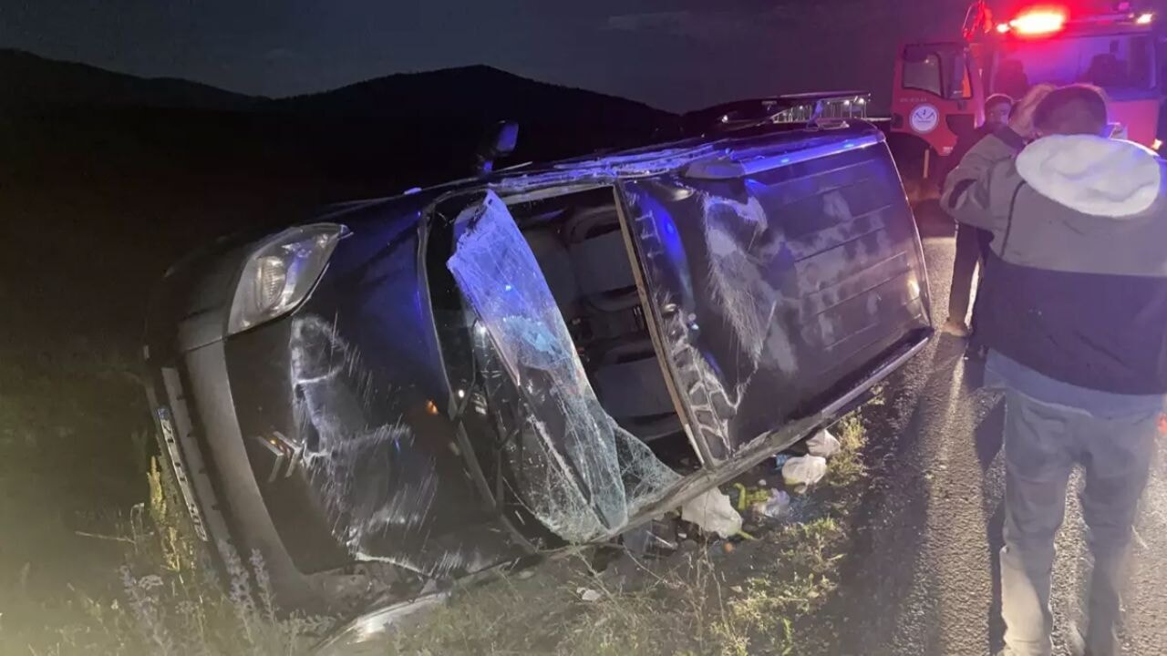 Erzurum-Kars yolunda korkunç kaza