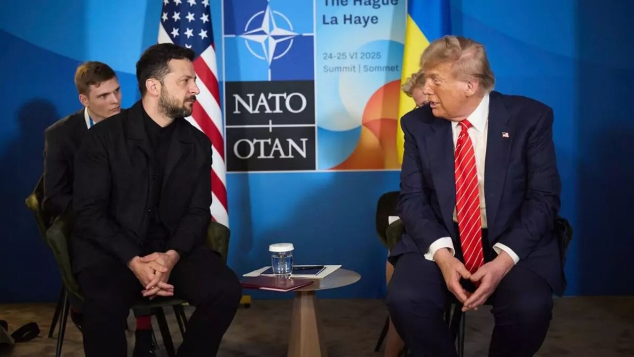 Zelenski ile Trump arasında kritik görüşme: Rus saldırıları için destek sözü