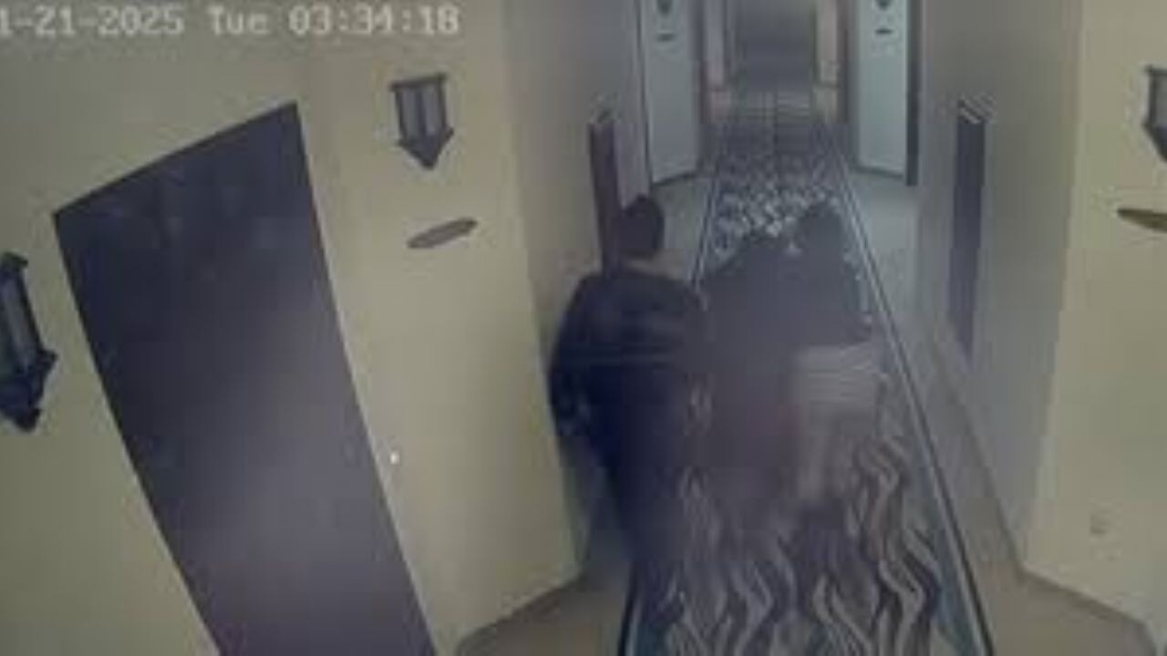 Kartalkaya'daki otel yangınında Genel Müdür ve ailesinin odalarını terk ettikleri ana ilişkin görüntüler ortaya çıktı