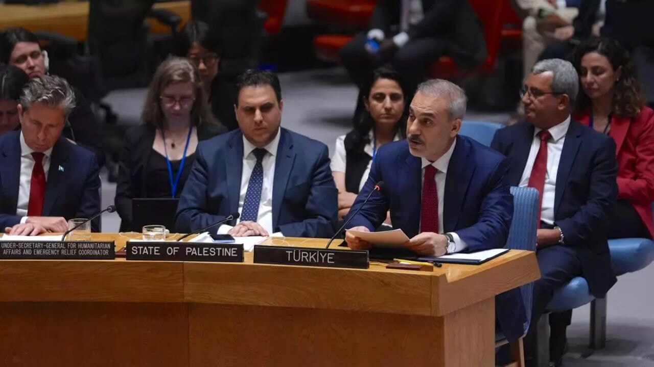Fidan BM'de  gerçekleri haykırdı: İsrail tüm ilkeleri ihlal etti, dünya suskun kaldı  bölge tehdit altında