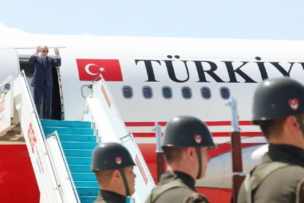 Cumhurbaşkanı Erdoğan, KKTC'ye gitti