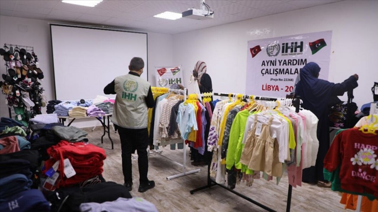 İHH'dan Libya'daki Sudanlı sığınmacılara yardım