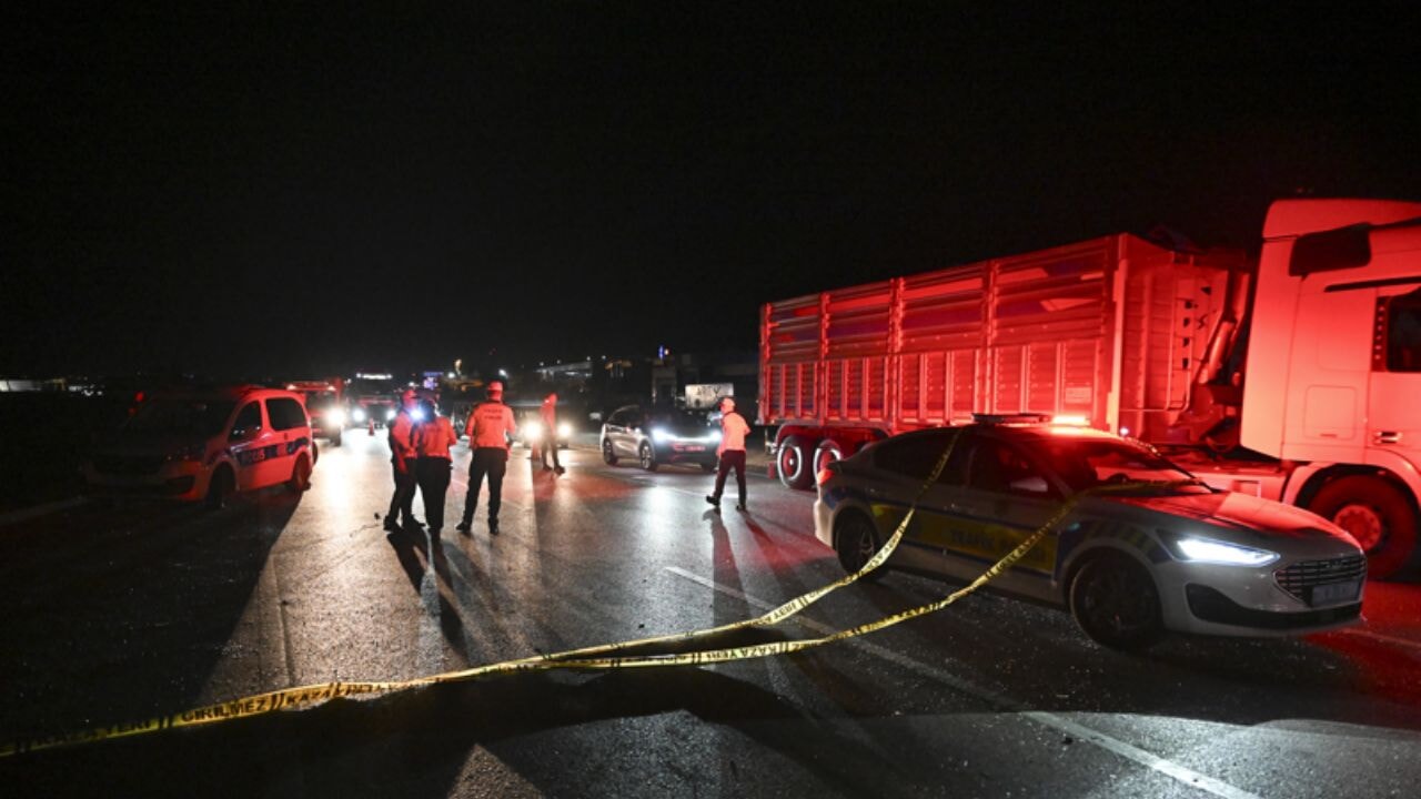 Ankara'da meydana gelen kazada can kayıpları ve yaralılar var