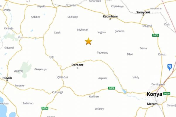 Konya'da korkutan deprem