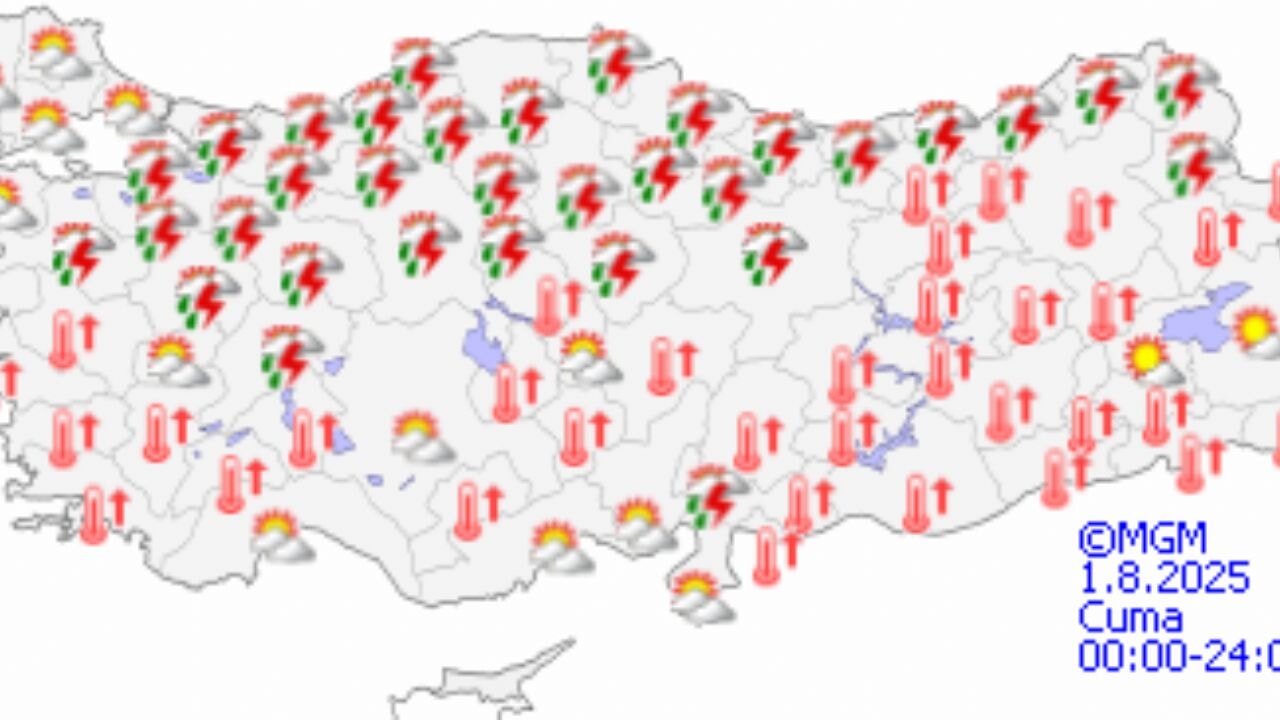 Kuvvetli rüzgar ve sağanak uyarısı: Meteoroloji'den yeni tahmin