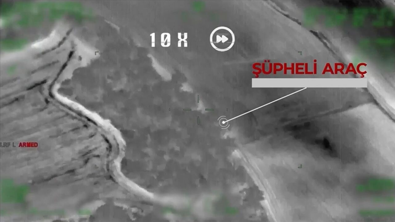 Orman yangını çıkardığı iddia edilen zanlıları İHA yakaladı