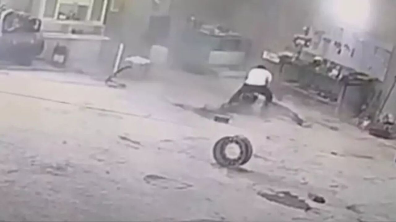 İş yerinde ölümcül patlama