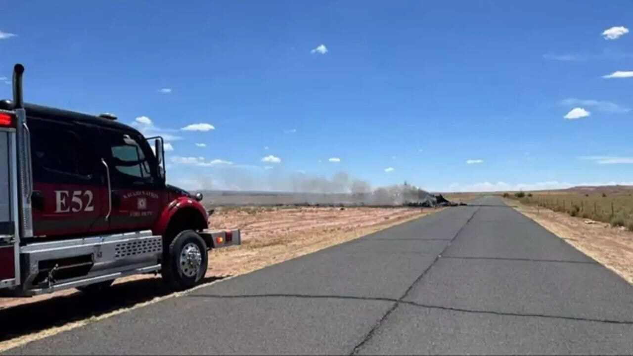 ABD'de şokta! Uçak yere çakıldı