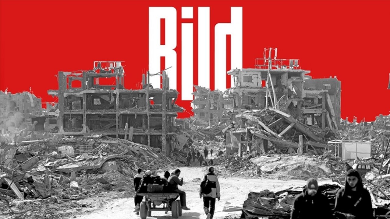 Soykırımcı İsrail'e peşkeş çekilen Alman medyası!