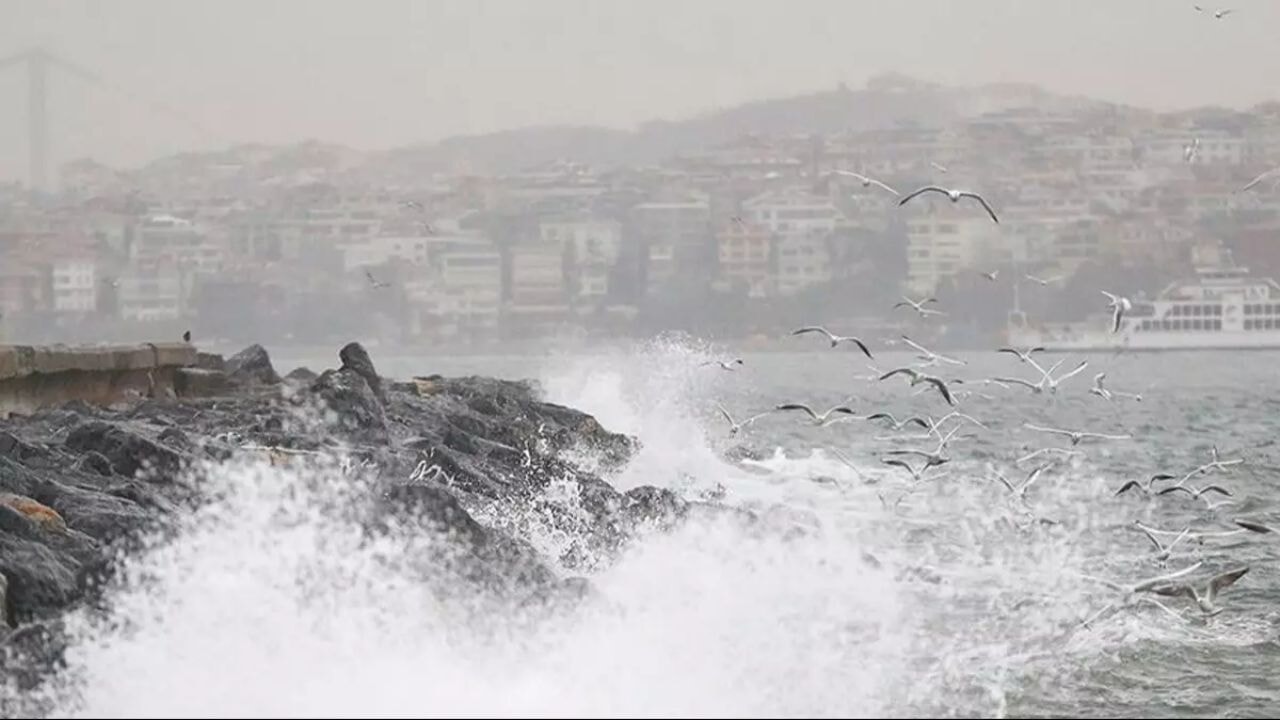 Megakentte fırtına kabusu: Denizde ve karada hayat durdu