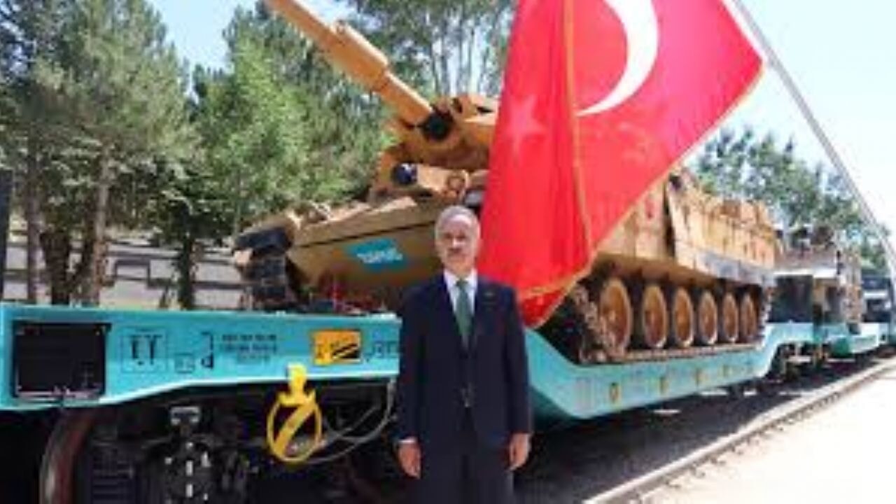 Askeri Tank Taşıma Vagonu Teslim Töreni