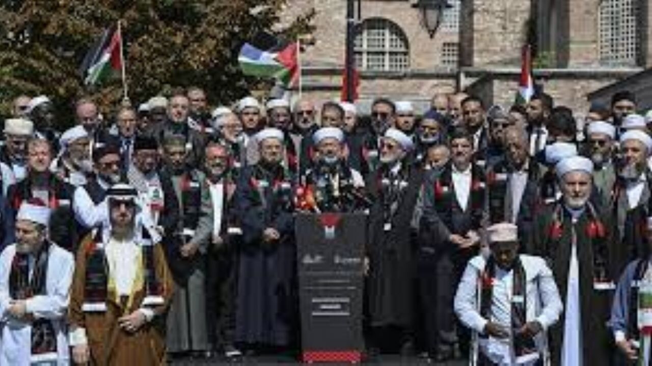 'İslami ve İnsani Bir Sorumluluk: Gazze' konferansı Ayasofya'da sona erdi