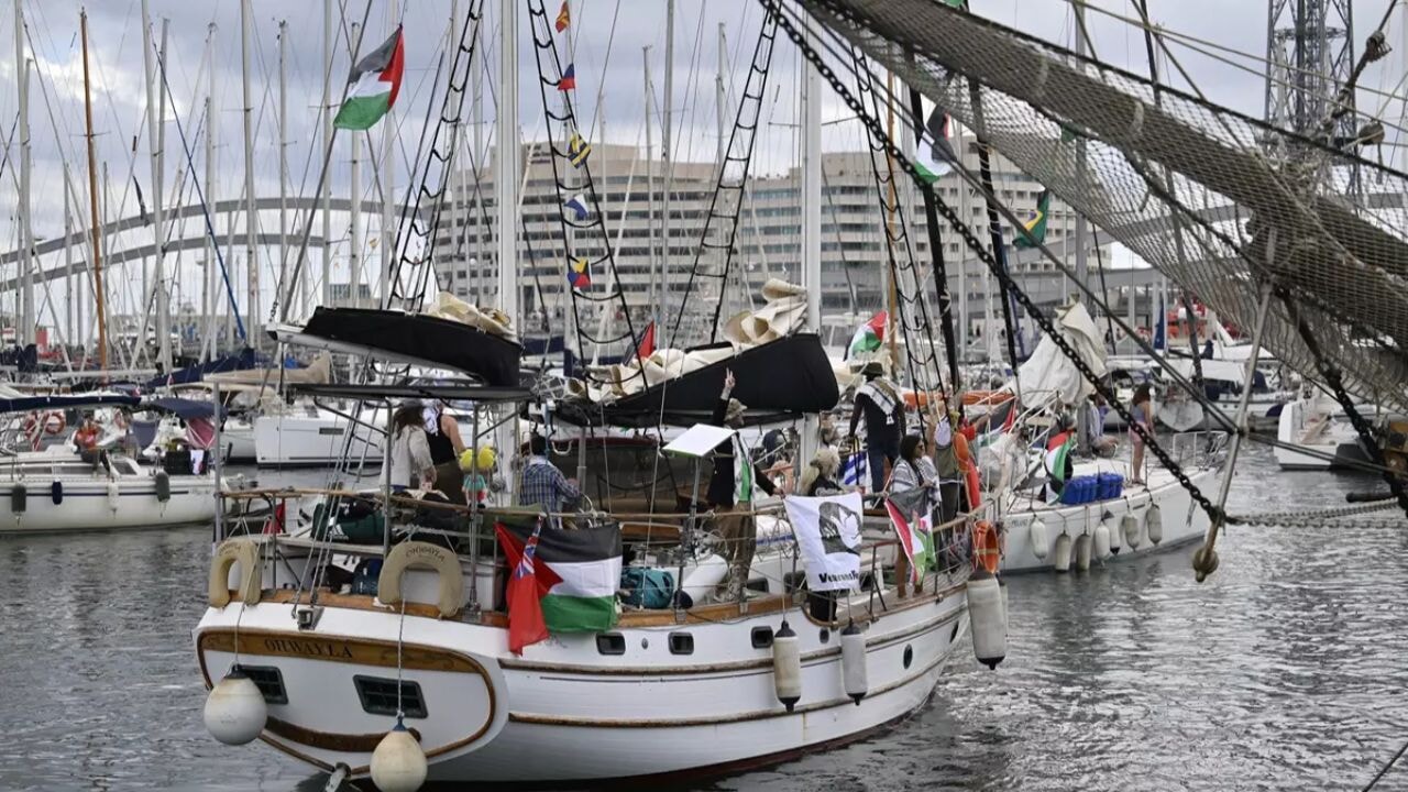 Barselona'dan Gazze'ye umut yolculuğu: Sumud Filosu tekrar hareket etti