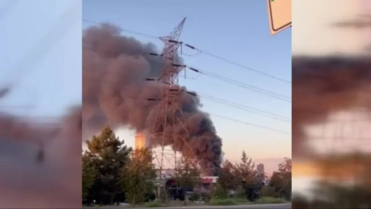 İSTOÇ Ticaret Merkezi'nde yangın çıktı! Patlamalar oluyor