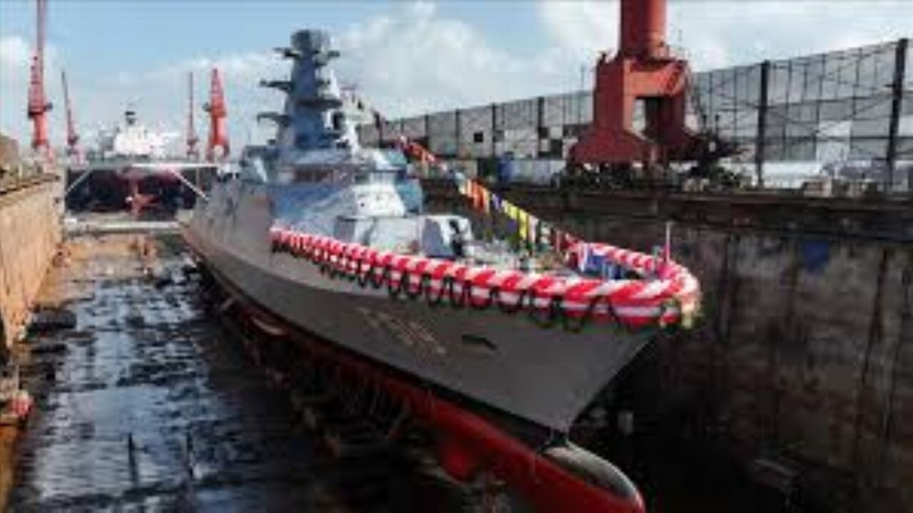 TCG İçel fırkateyninin denize indirme töreni gerçekleştirildi