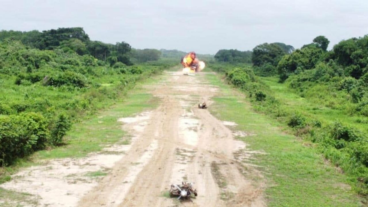 Venezuela: Mafya bağlantılı gizli pist imha edildi