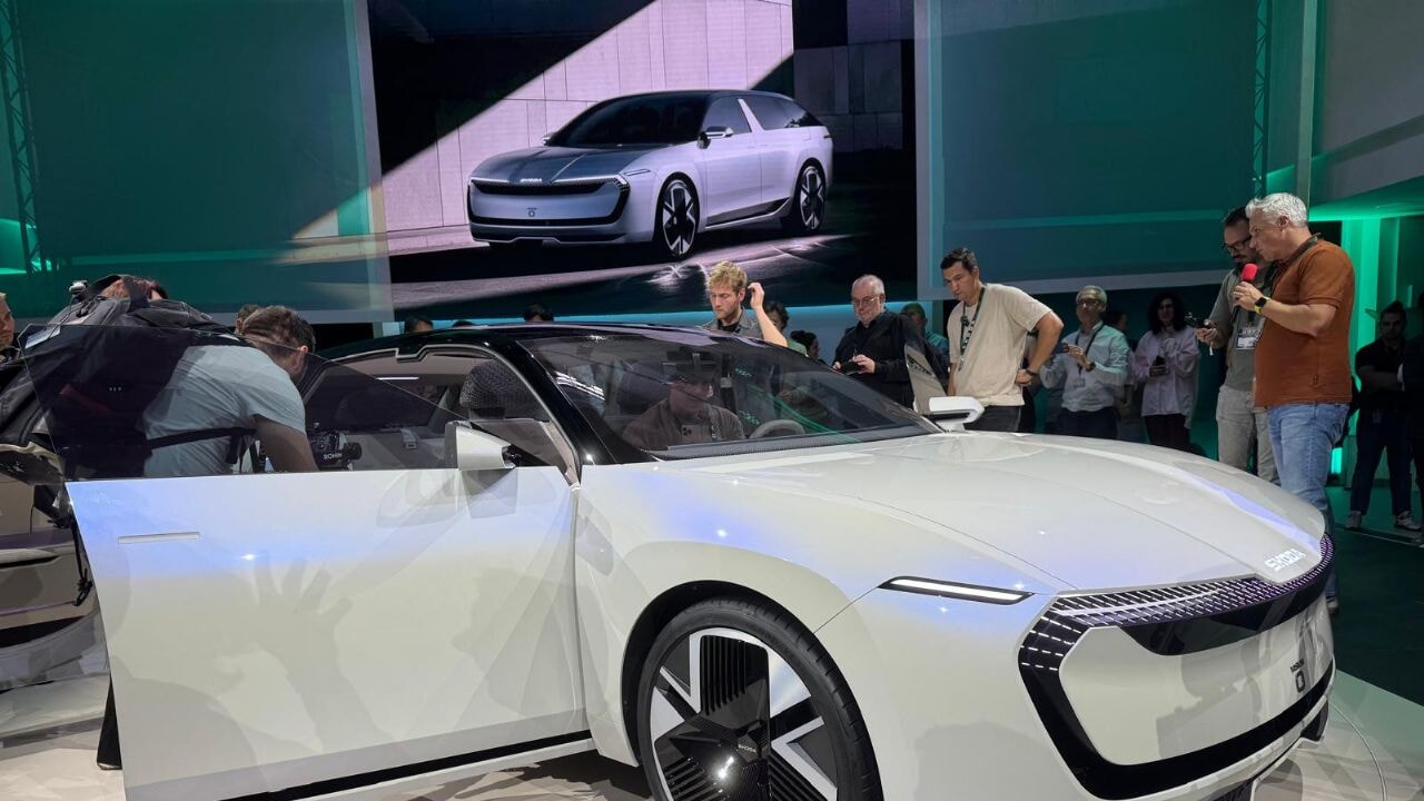 Skoda, elektrikli station-vagon modeli Vision O'yu tanıttı