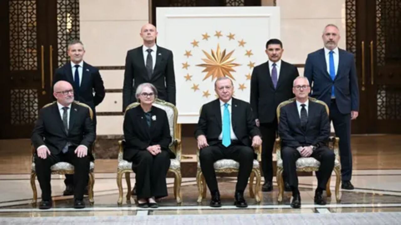 Cumhurbaşkanı Erdoğan, 4 ülkenin büyükelçisini kabul etti