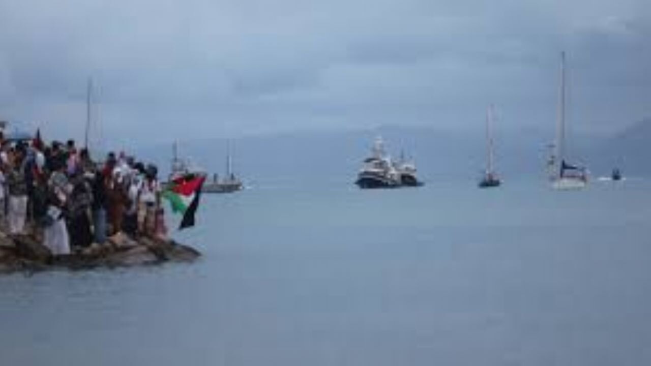 Küresel Sumud Filosu, Sidi Bu Said Limanı'nda