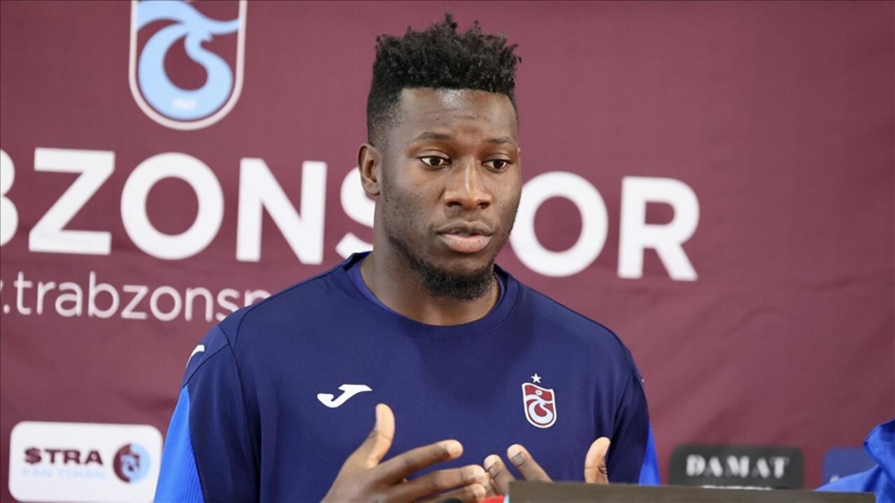 Trabzonspor'un kalecisi Andre Onana'dan açıklamalar