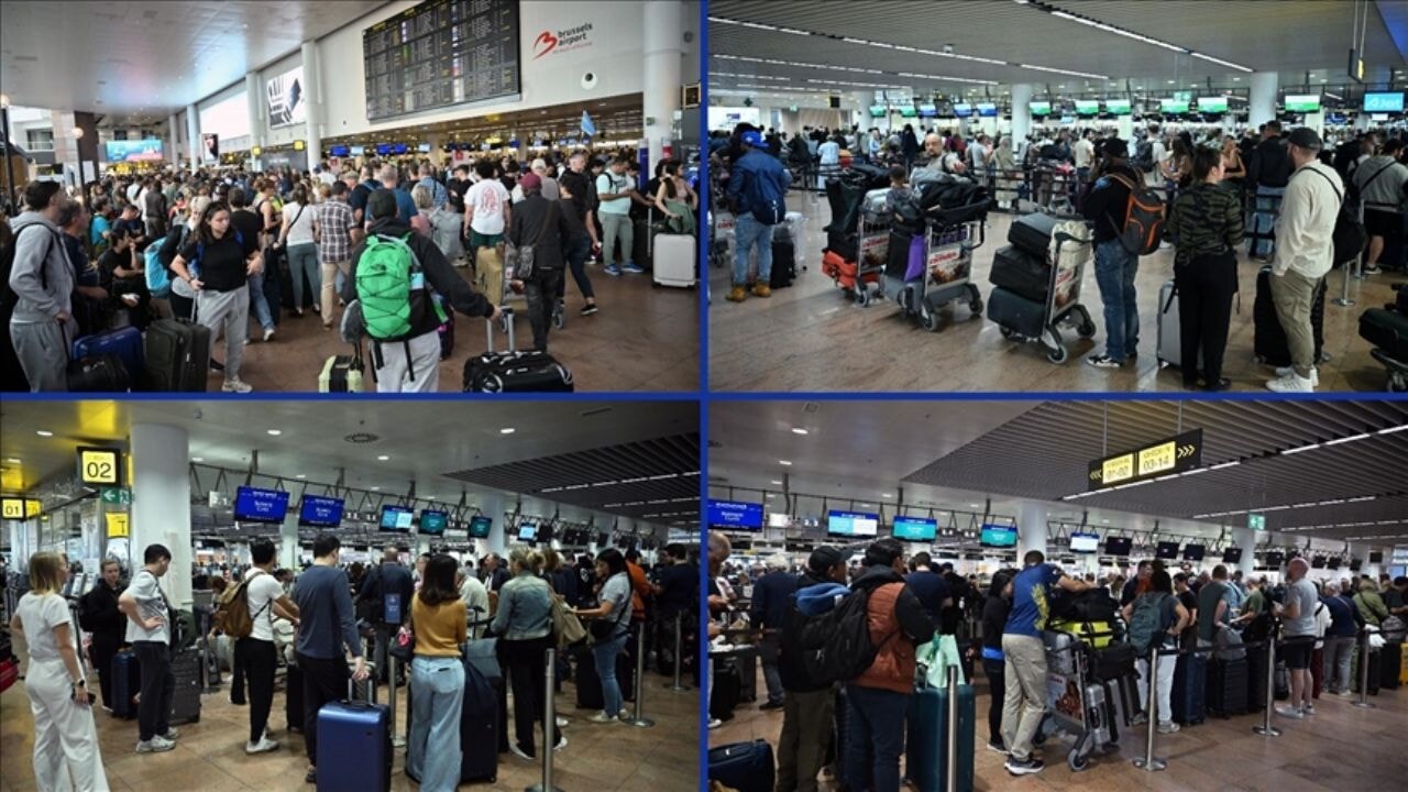 Avrupa havalimanlarında sistem çöktü!