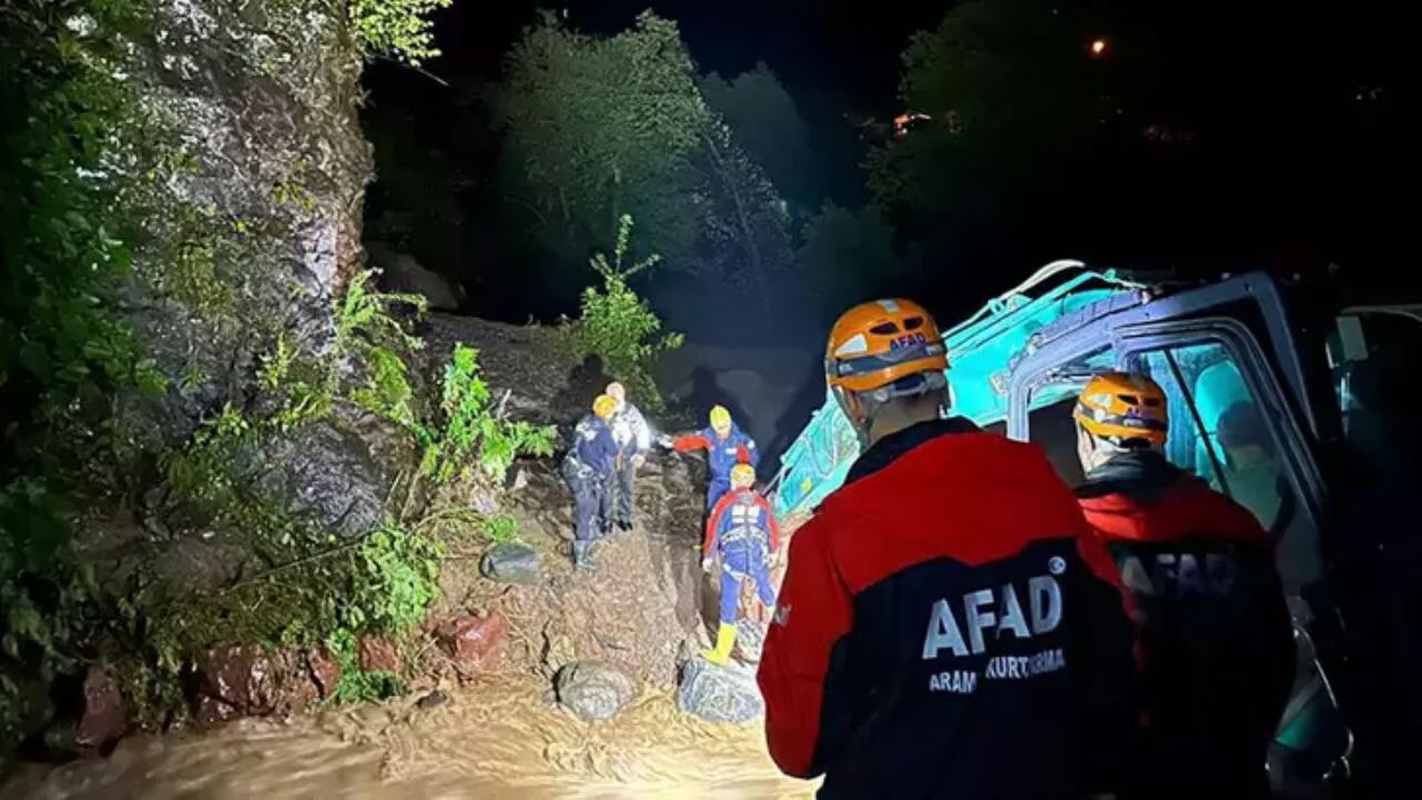 Doğu Karadeniz'de sağanak alarmı: AFAD turuncu uyarı açıkladı