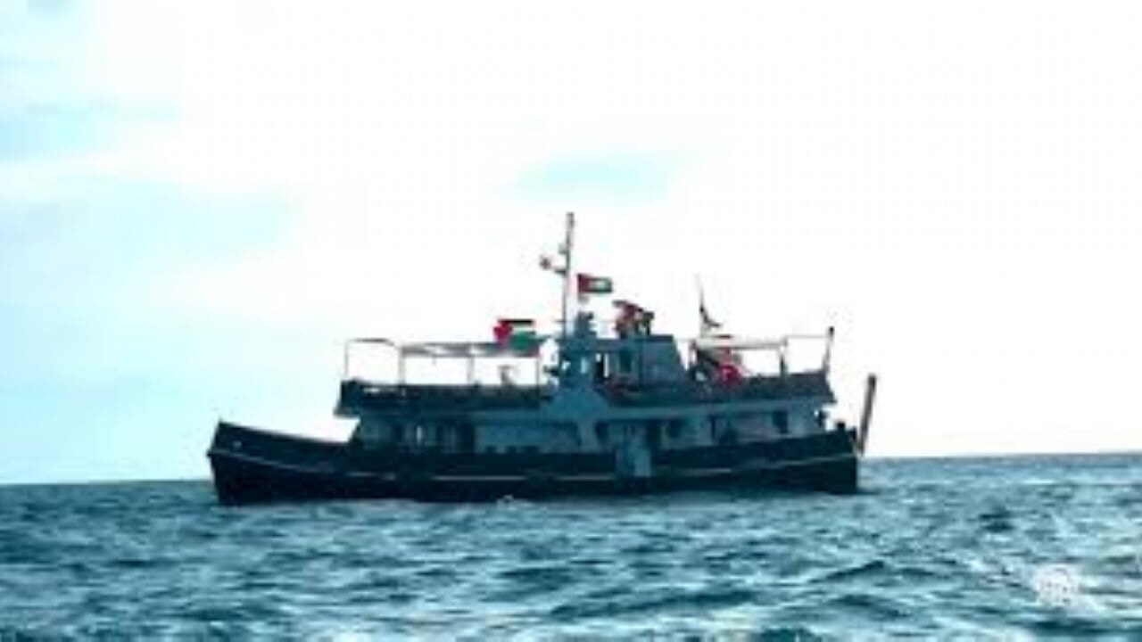 'Global Sumud Filosu'nun ana gemisi Sicilya açıklarında