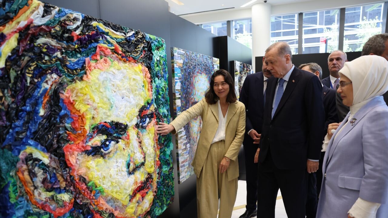 New York'ta 'Sıfır Atık Mavi – Damla Damla' sergisi