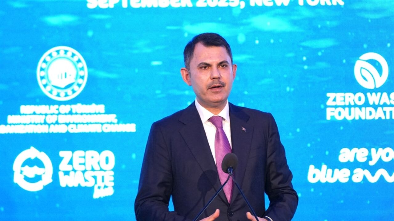 Bakan Kurum: Mavi bizim umudumuzdur, su medeniyetimizdir