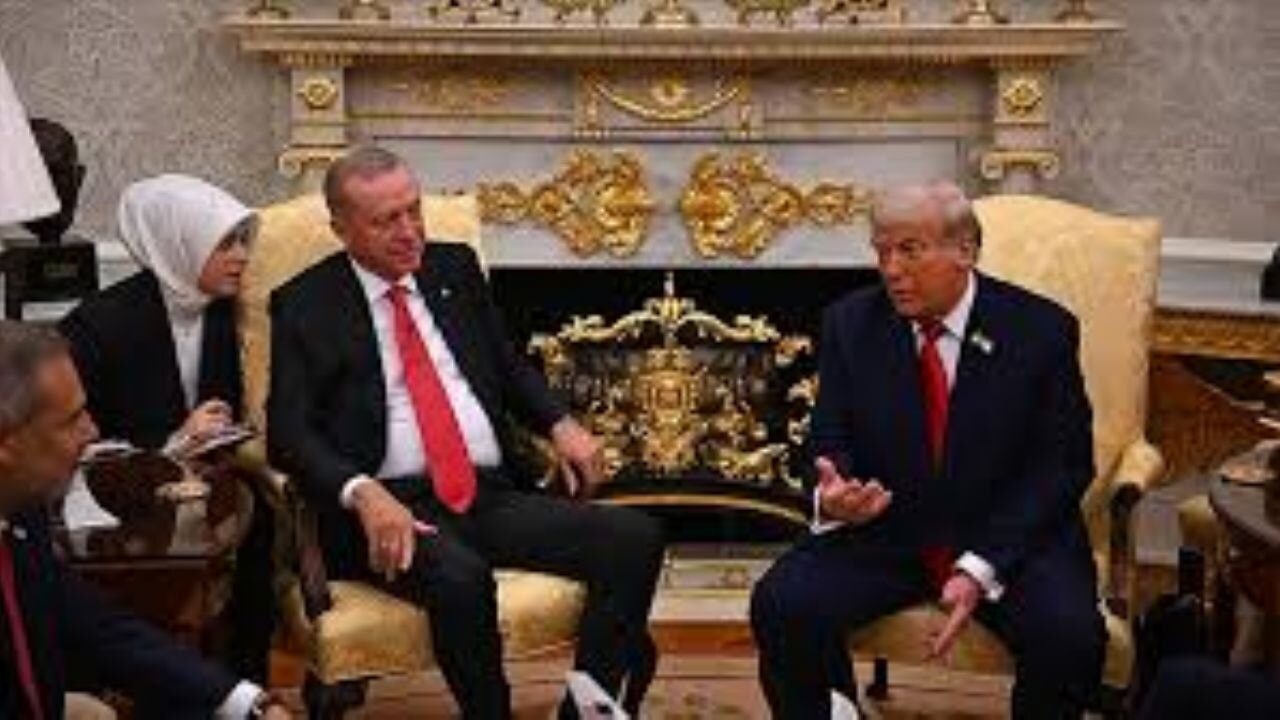 Cumhurbaşkanı Erdoğan ile ABD Başkanı Trump görüşmesi