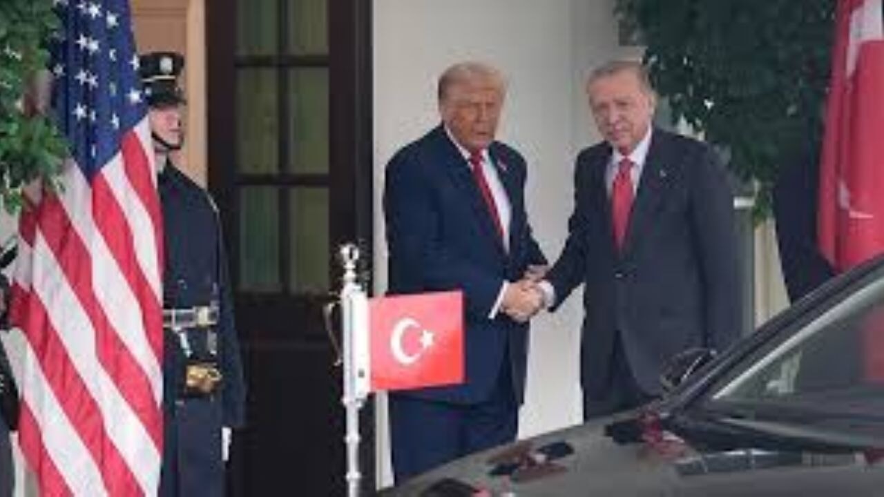 Cumhurbaşkanı Erdoğan ile ABD Başkanı Trump görüşmesi