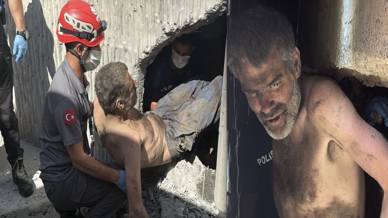 İstanbul'da akıl almaz olay: Sıkıştığı tünelde günler sonra fark edildi