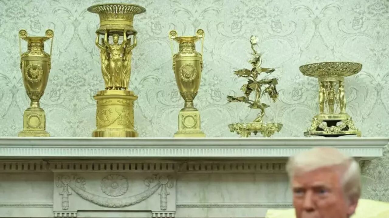 Trump'ın 'altın süs' saplantısı görenleri çıldırttı...