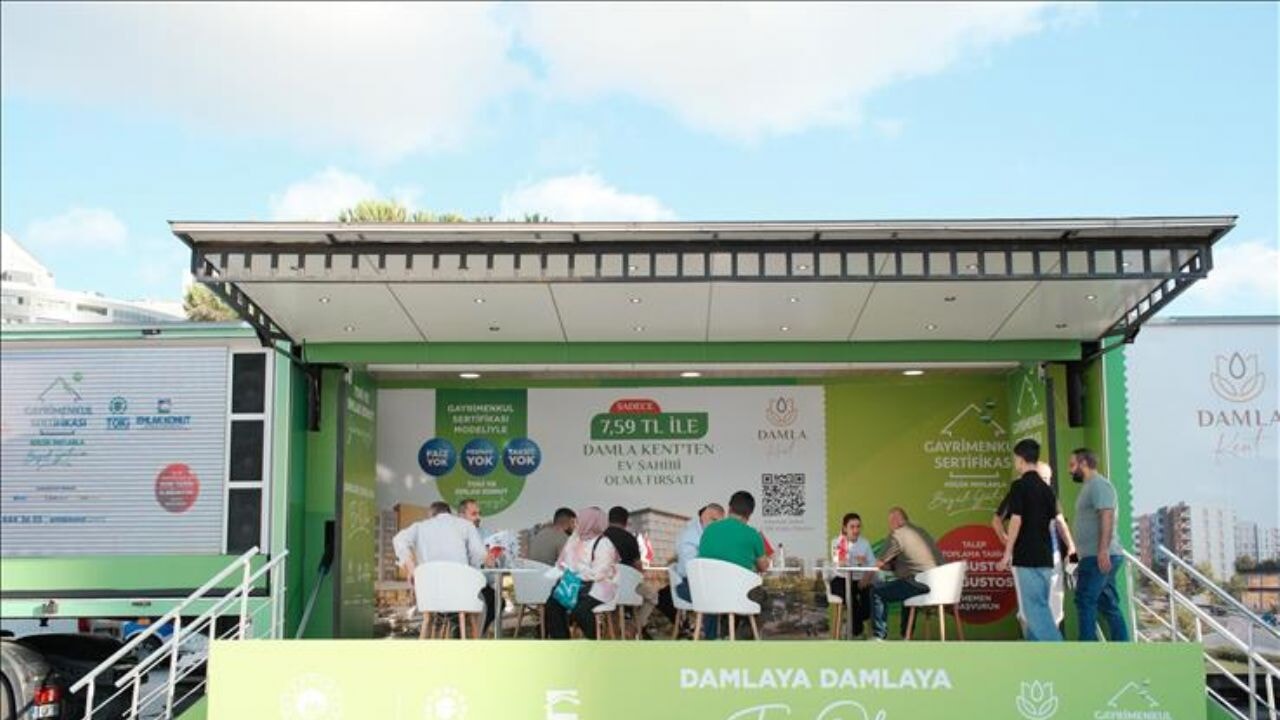 Gayrimenkul Sertifikası bilgilendirme tırları nerede hizmet veriyor? Damla Kent projesi detayları uzman ekiplerden...