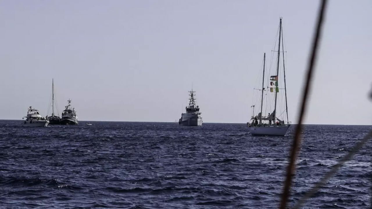 Sumud Filosu'nun Gazze yolculuğu tehlikeli sulara girdi
