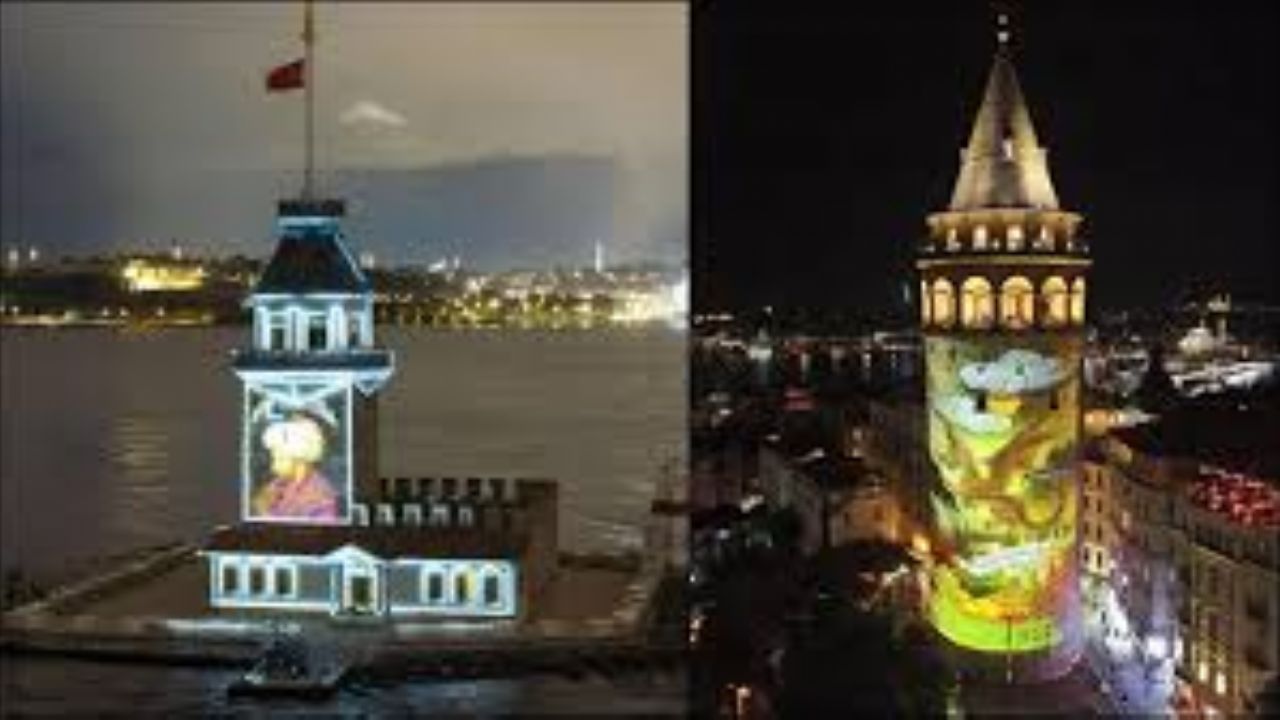 Kültür Yolu Festivali'nde İstanbul'un simge yapıları, dijital sanatla aydınlanıyor