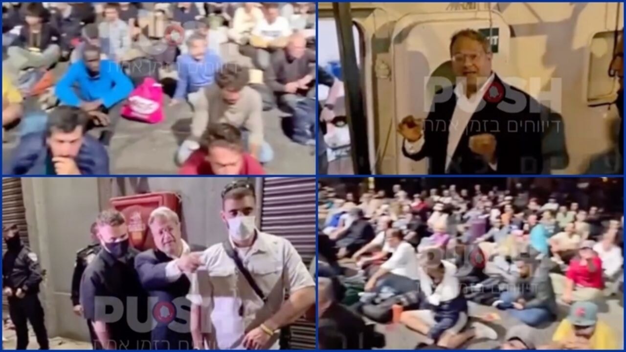 Sumud Filosu aktivistlerinden ırkçı bakana 'Özgür Filistin' çıkışı