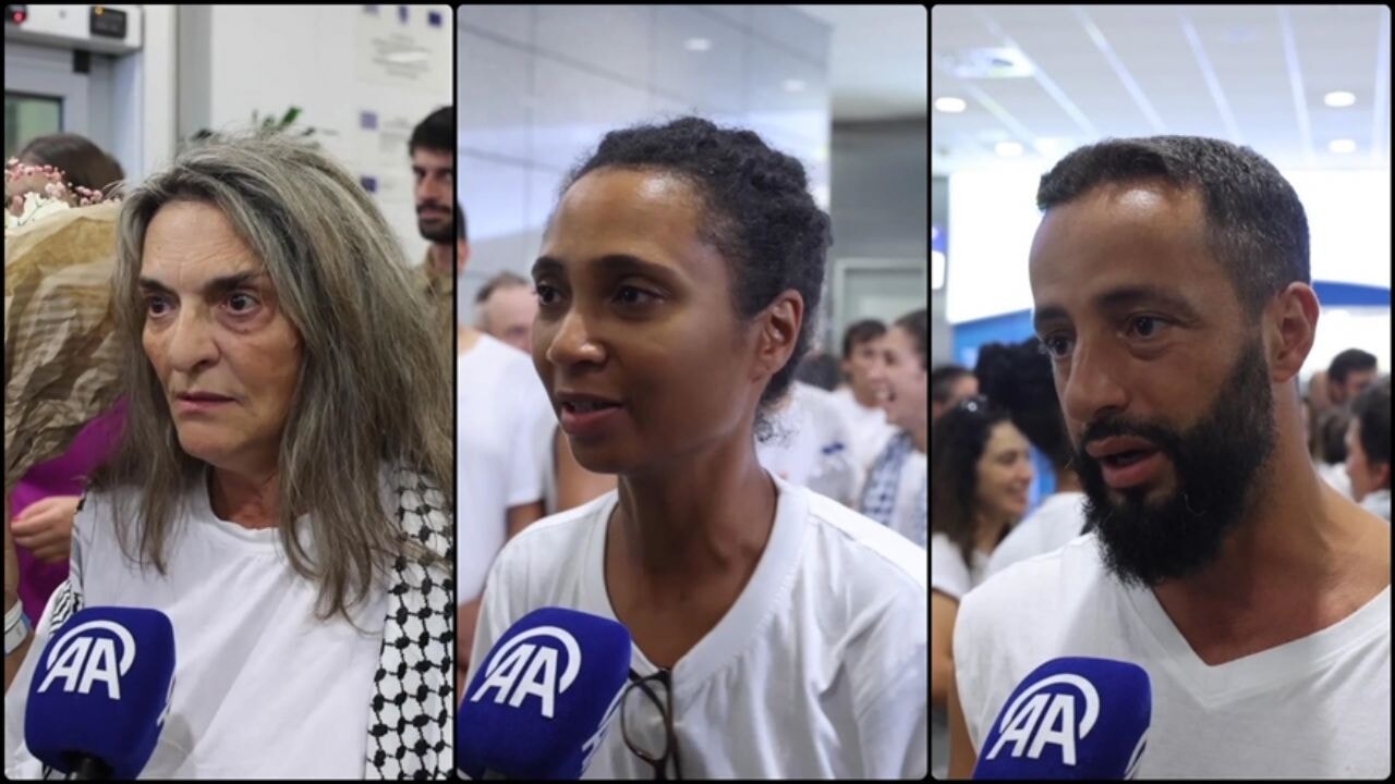 Yunanistan'a dönen Sumud Filosu aktivistleri konuştu