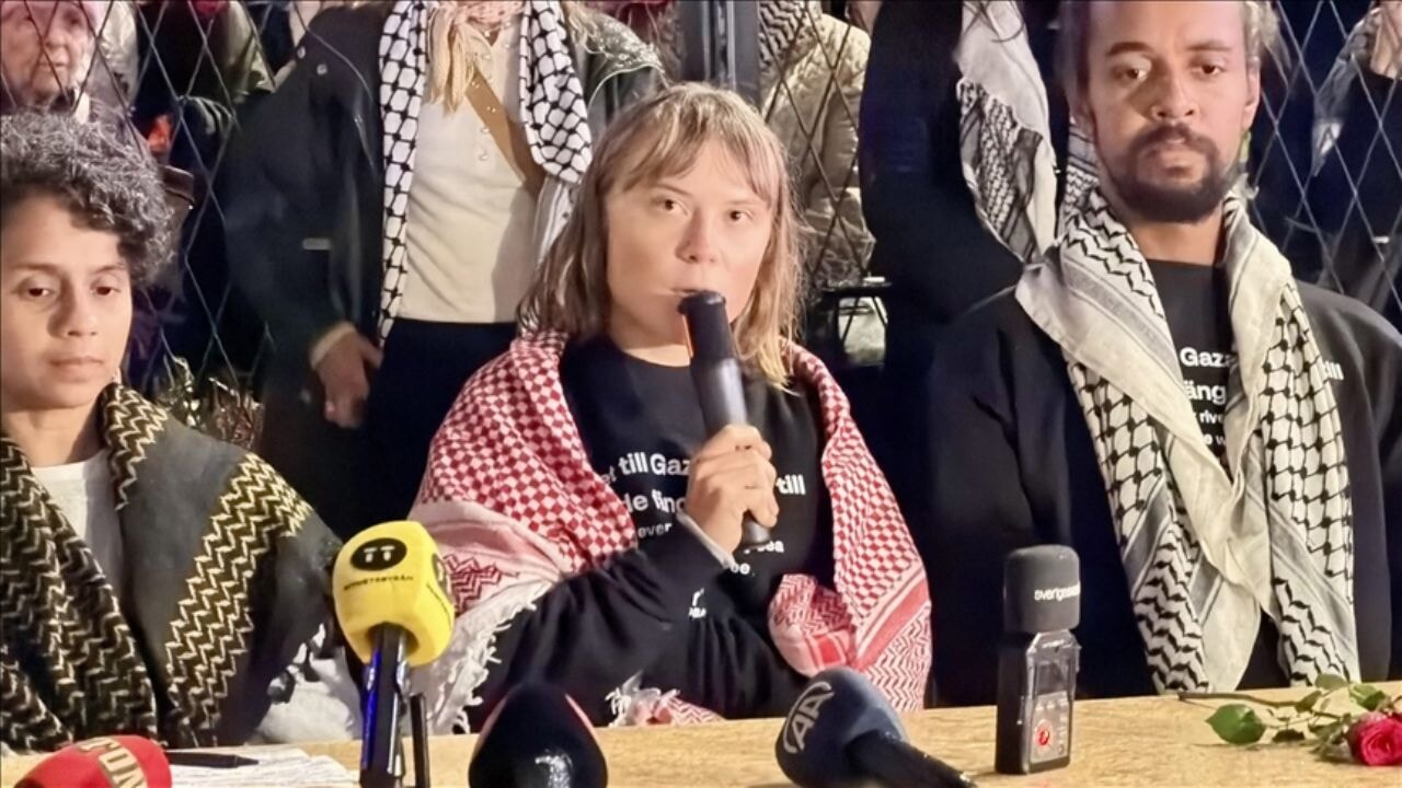 Thunberg İsrail'i anlattı... 'Bizi gazla öldüreceklerini söylediler'