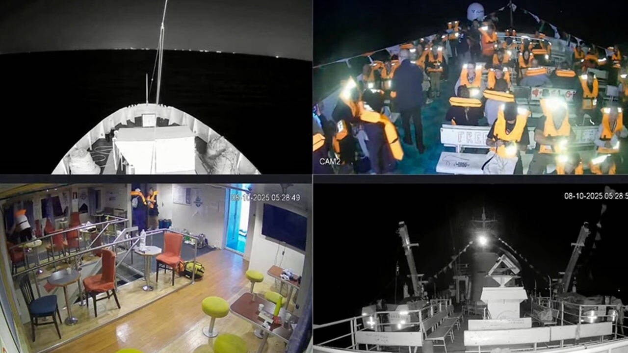 İsrail, Özgürlük Filosu aktivistlerini alıkoydu! İsrail'den açıklama...