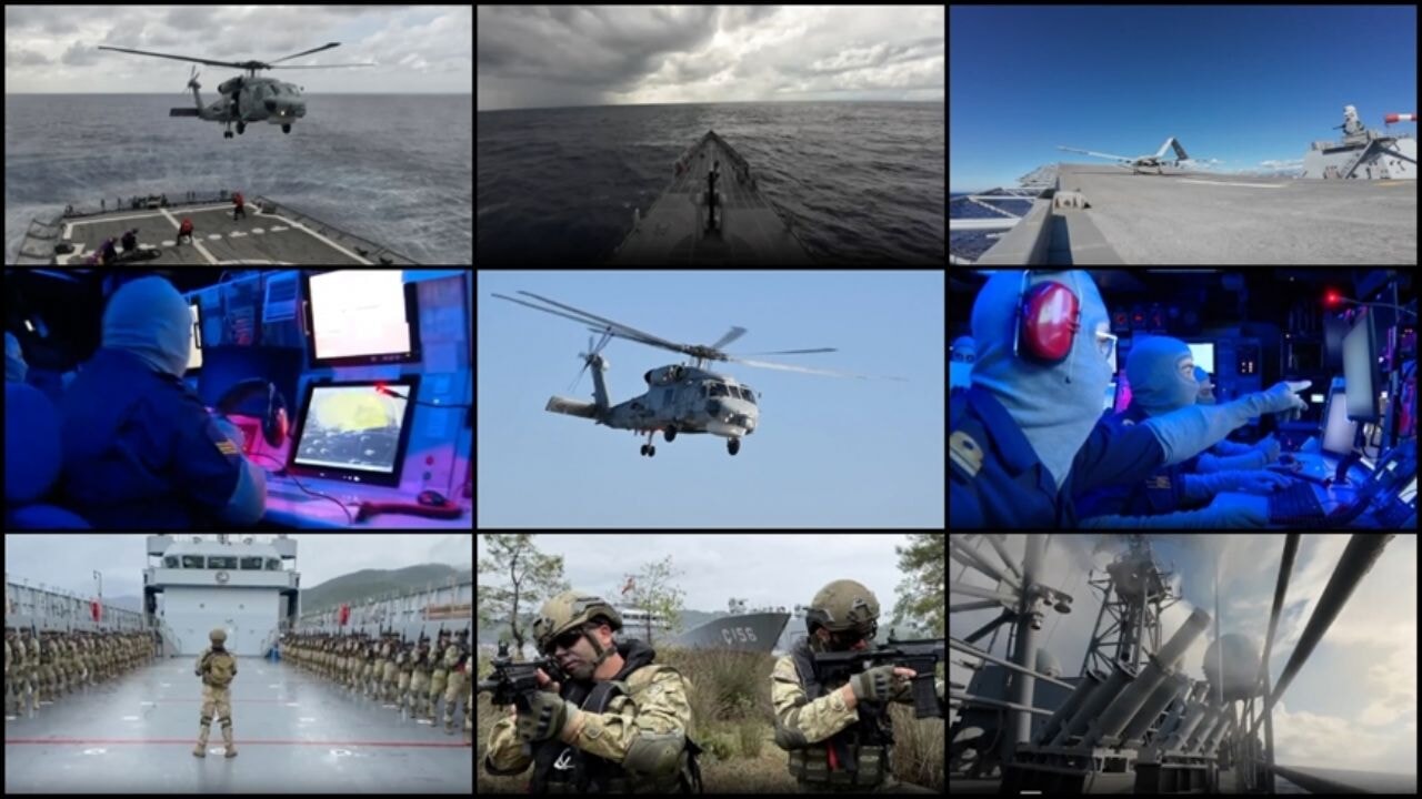 MSB'den Denizkurdu-I/2025 Tatbikatı görüntüleri