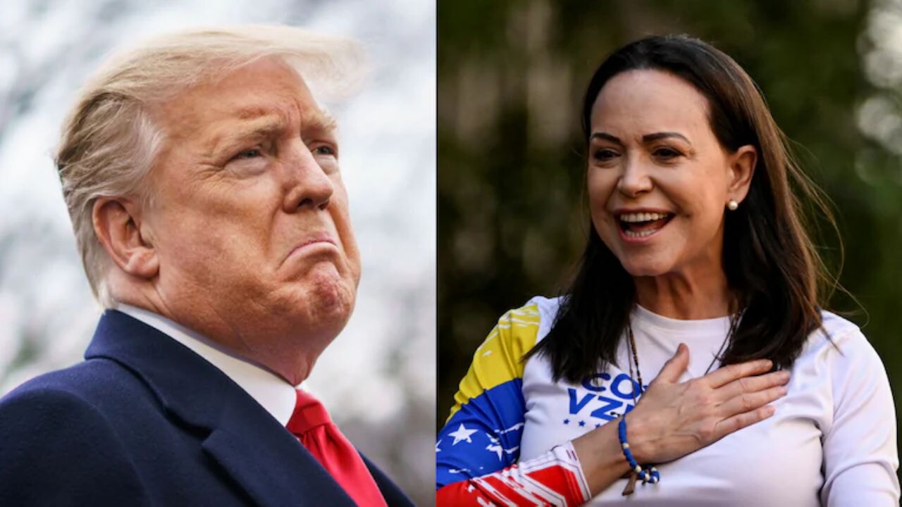 Machado, Nobel Barış Ödülü'nü Trump'a ithaf etti