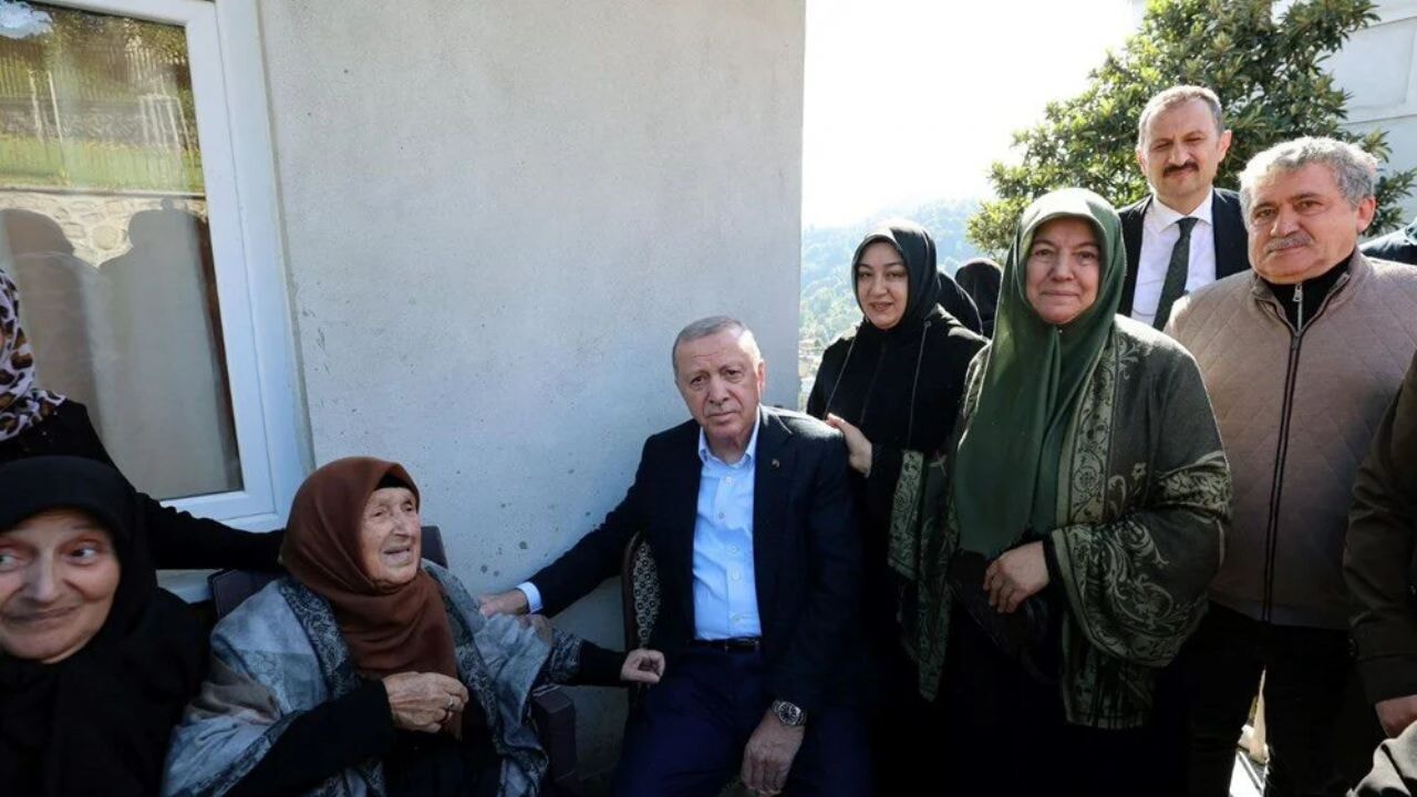 Cumhurbaşkanı Erdoğan'dan Ayder Yaylası'na ziyaret
