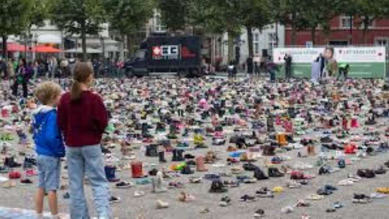 Hollanda'da İsrail'in öldürdüğü Filistinli çocuklar ve gazeteciler anıldı