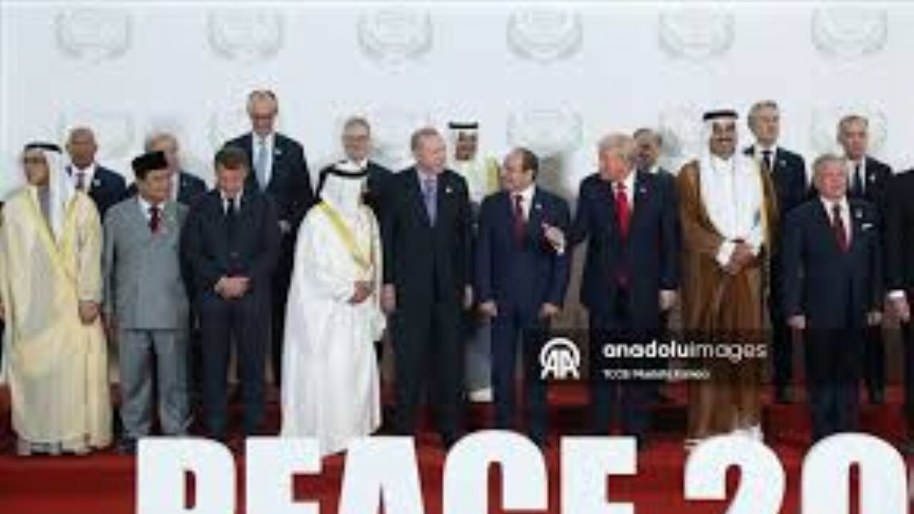 Cumhurbaşkanı Erdoğan 'Şarm el-Şeyh Anlaşması'nın imza törenine katıldı